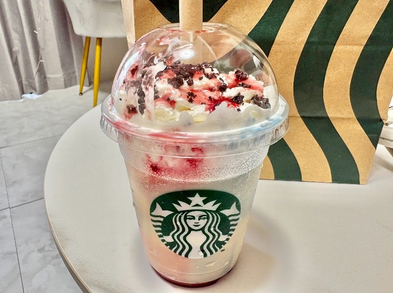 スタバメラメーラフラペチーノ